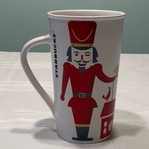 Starbucks Tall Nutcracker Coffee Mug 2012
